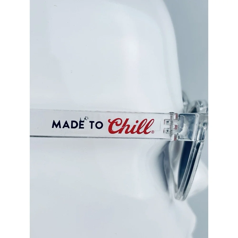 Coors‎ Light Sunglasses - Made To Chill - Beer - Clear - Unisex - New -
